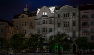 Pozdně secesní dům v centru Ostravy v sobě skrývá moderní prostory loftového bytu