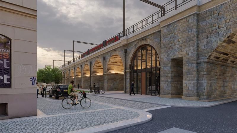 Praha plánuje revitalizovat lokalitu kolem Negrelliho viaduktu