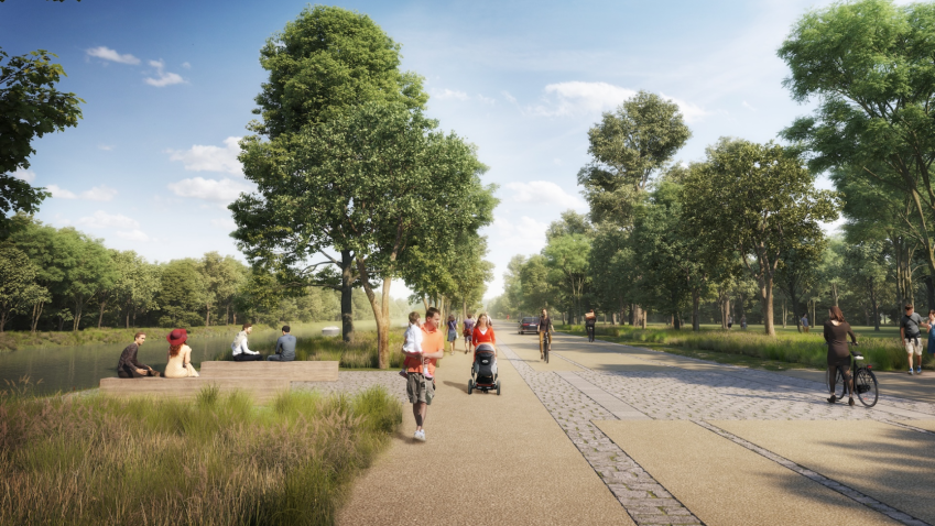 Praha posouvá revitalizaci nábřeží. Studie ukazuje, jak se promění břehy Stromovky a Bubenče