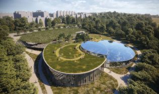 Pražská botanická zahrada bude mít nový vstup, od Fránek Architects