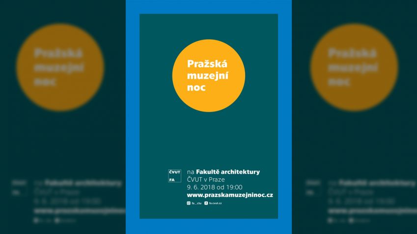 Pražská muzejní noc na Fakultě architektury ČVUT v Praze