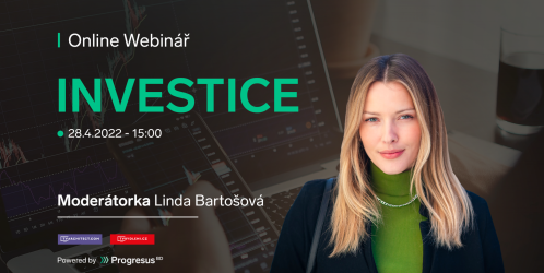 Přemýšlíte, jak zhodnotit peníze? Sledujte další z řady webinářů – tentokrát na téma INVESTICE