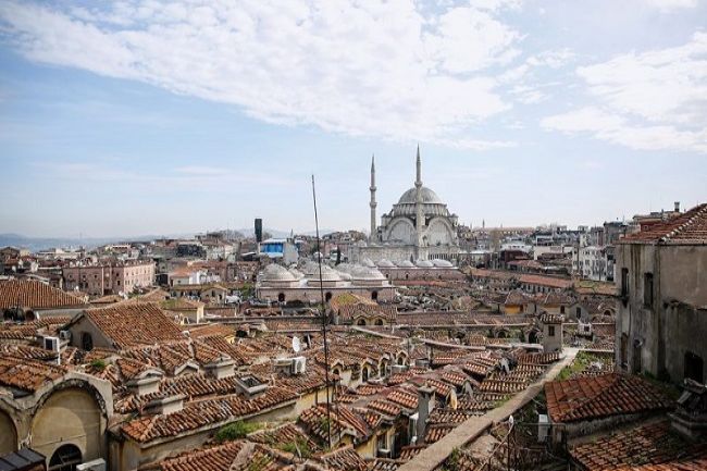 Rekonstrukce střech Velkého bazaru v Istanbulu je u konce