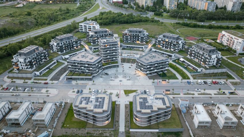 Rezidenční čtvrť Arcus City a Timber Praha získala titul Stavba roku hlavního města Prahy 2025