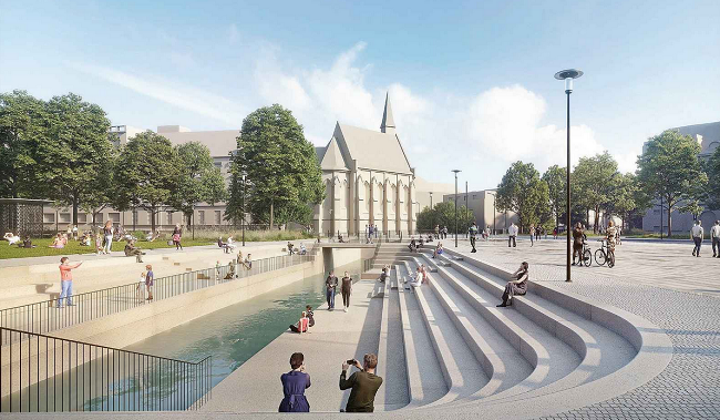 Senovážné náměstí v Českých Budějovicích se promění podle plánů Pavel Hnilička Architects+Planners