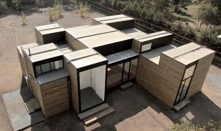 SIP M3 House blízko Santiaga de Chile od HSU•Rudolphy Arquitectos