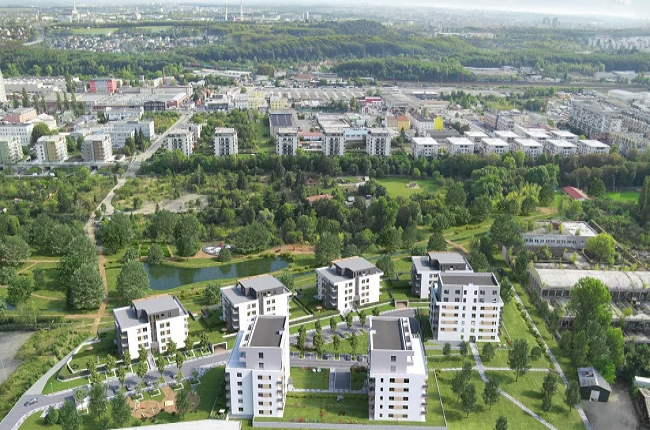 Skanska by měla dokončit novou čtvrť ve Vysočanech do roku 2023