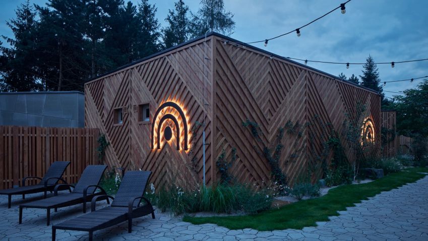 Spojte návštěvu sauny s prohlídkou zajímavé architektury