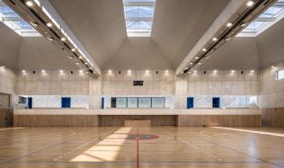 Sportovní hala v Modřicích zabodovala v prestižní soutěži Grand Prix Architektů 