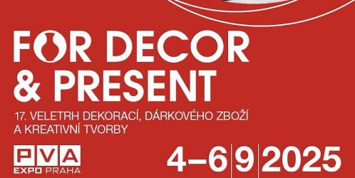 Stáhněte si vstupenku zdarma na podzimní veletrh dekorací, dárků a kreativní tvorby