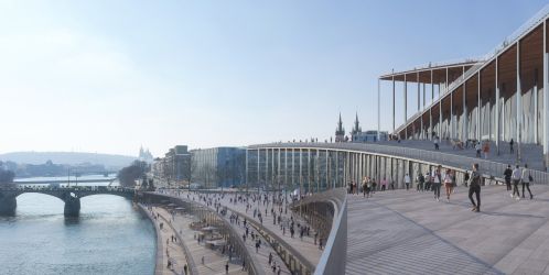 Stavbu Vltavské filharmonie představí o víkendu její tvůrci na festivalu