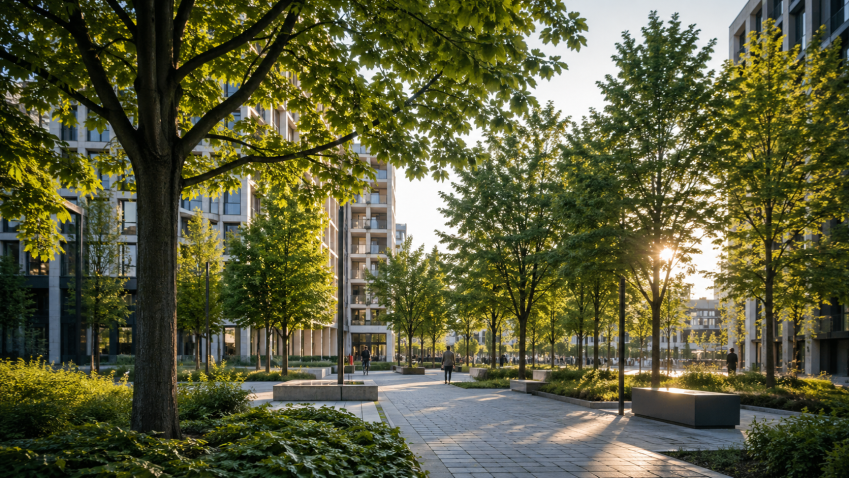 Stromy jako architektonický prvek: Jak plánovat zeleň ve městě s rozumem