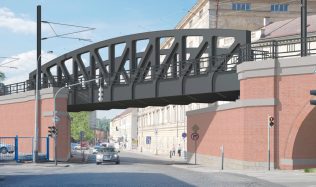 Technologické lahůdky při modernizaci Negrelliho viaduktu