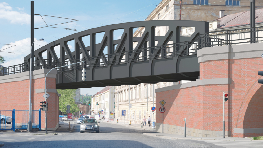 Technologické lahůdky při modernizaci Negrelliho viaduktu