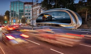 The Kensington, a digital billboard for JCDecaux in London, UK by Zaha Hadid Design The Kensington, a digital billboard for JCDecaux in London, UK by Zaha Hadid Design