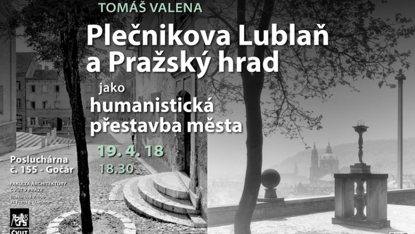 Tomáš Valena, jeden z největších znalců Plečnika, se představí na Fakultě architektury v Praze