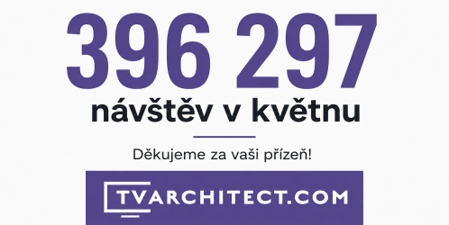 TVbydleni.cz a TVarchitect.com dosáhly historicky nejvyšší návštěvnosti