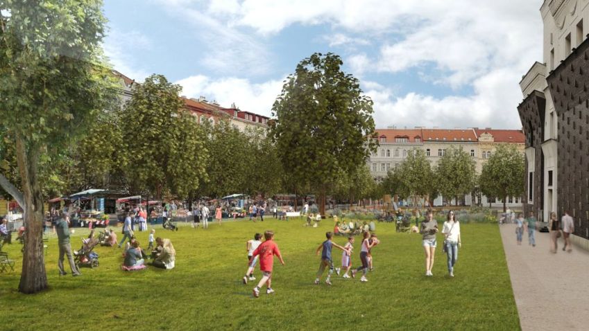 Úprava náměstí Jiřího z Poděbrad v Praze je o krok blíže realizaci