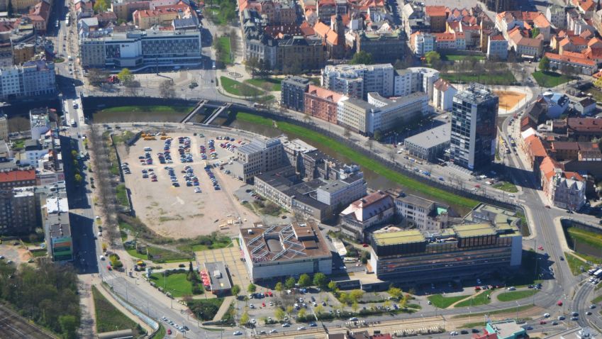 V centru Plzně vyroste nová multifunkční čtvrť na místě po bývalém domě kultury