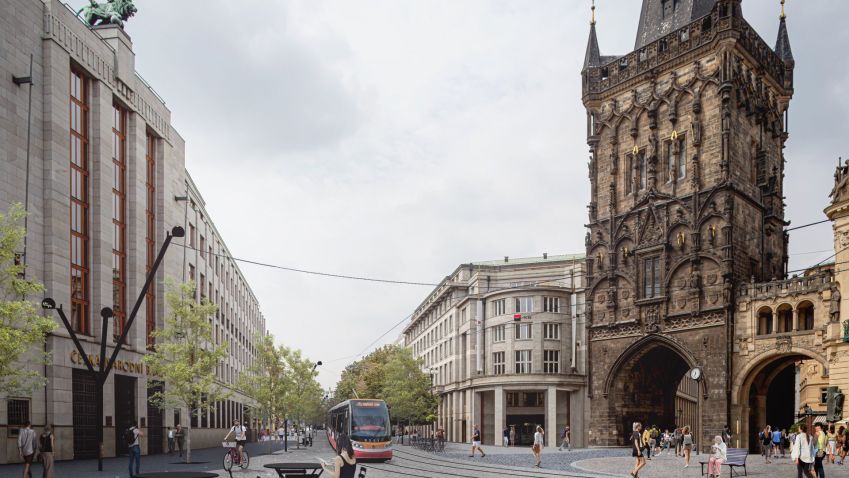  V historickém centru Prahy vznikne Hradební korzo