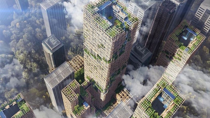 V Tokiu chtějí postavit nejvyšší dřevěný mrakodrap na světě