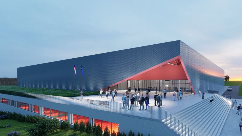 V Ústí nad Labem vznikne multifunkční atletická hala pro 2 200 diváků. Projekt cílí na mezinárodní úroveň