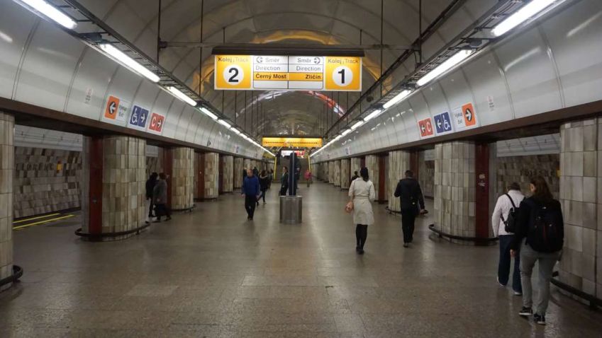 Vestibul metra C Florenc ozdobí nové umělecké dílo – na jeho podobu byla vyhlášena soutěž