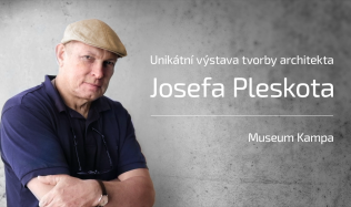 VIDEO: Josef Pleskot provází unikátní výstavou, která shrnula jeho tvorbu v Praze, Ostravě a Litomyšli