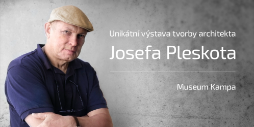 VIDEO: Josef Pleskot provází unikátní výstavou, která shrnula jeho tvorbu v Praze, Ostravě a Litomyšli