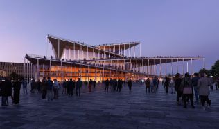 Vltavská filharmonie bude postavena podle návrhu studia Bjarke Ingels Group. Jaké návrhy se umístily na ostatních příčkách?