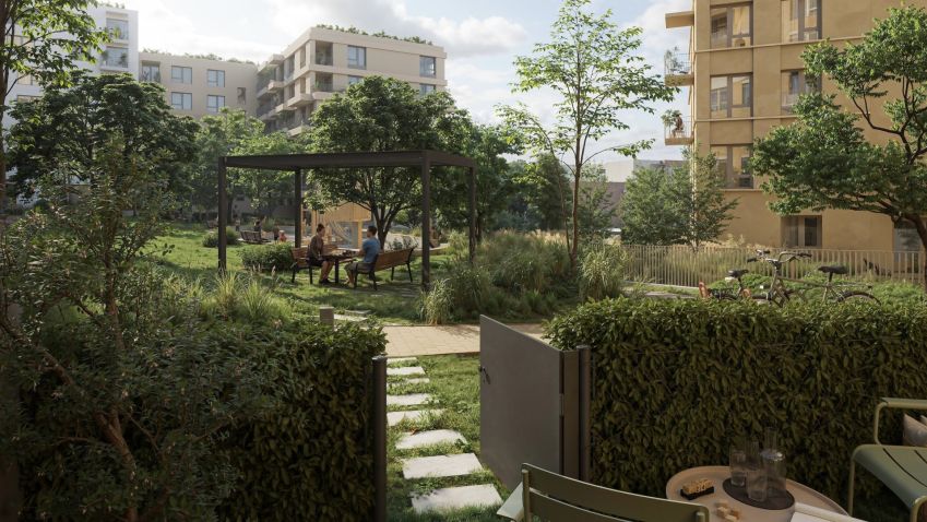 Vnitrobloky mohou výrazně ochladit město. Měření ukázala až o 5 °C nižší teplotu
