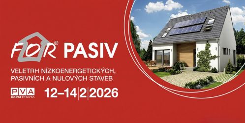 Vstupenky zdarma na veletržní souběh  FOR PASIV a FOR WOOD. Inspirace pro úsporné bydlení na jednom místě
