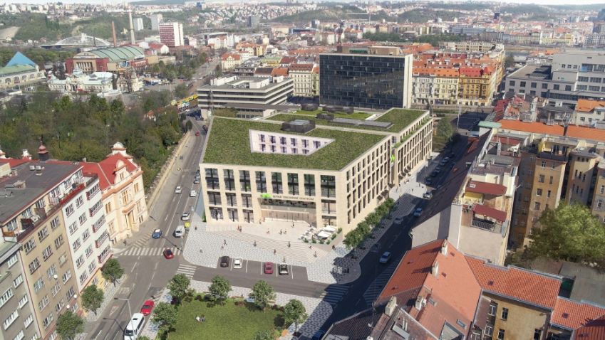 Výstavba obchodního centra Letná po letech průtahů zahájena Výstavba obchodního centra Letná po letech průtahů zahájena