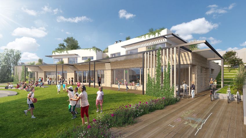 Z pera architektů: školka budoucnosti propojí modernu s přírodou 