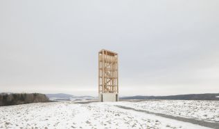 Z Rozhledny Vysoké Pole na Zlínsku je možné sledovat vznik nové přehrady 