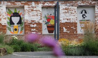 Zahradu smyslů v Krnově zdobí zajímavé streetové malby